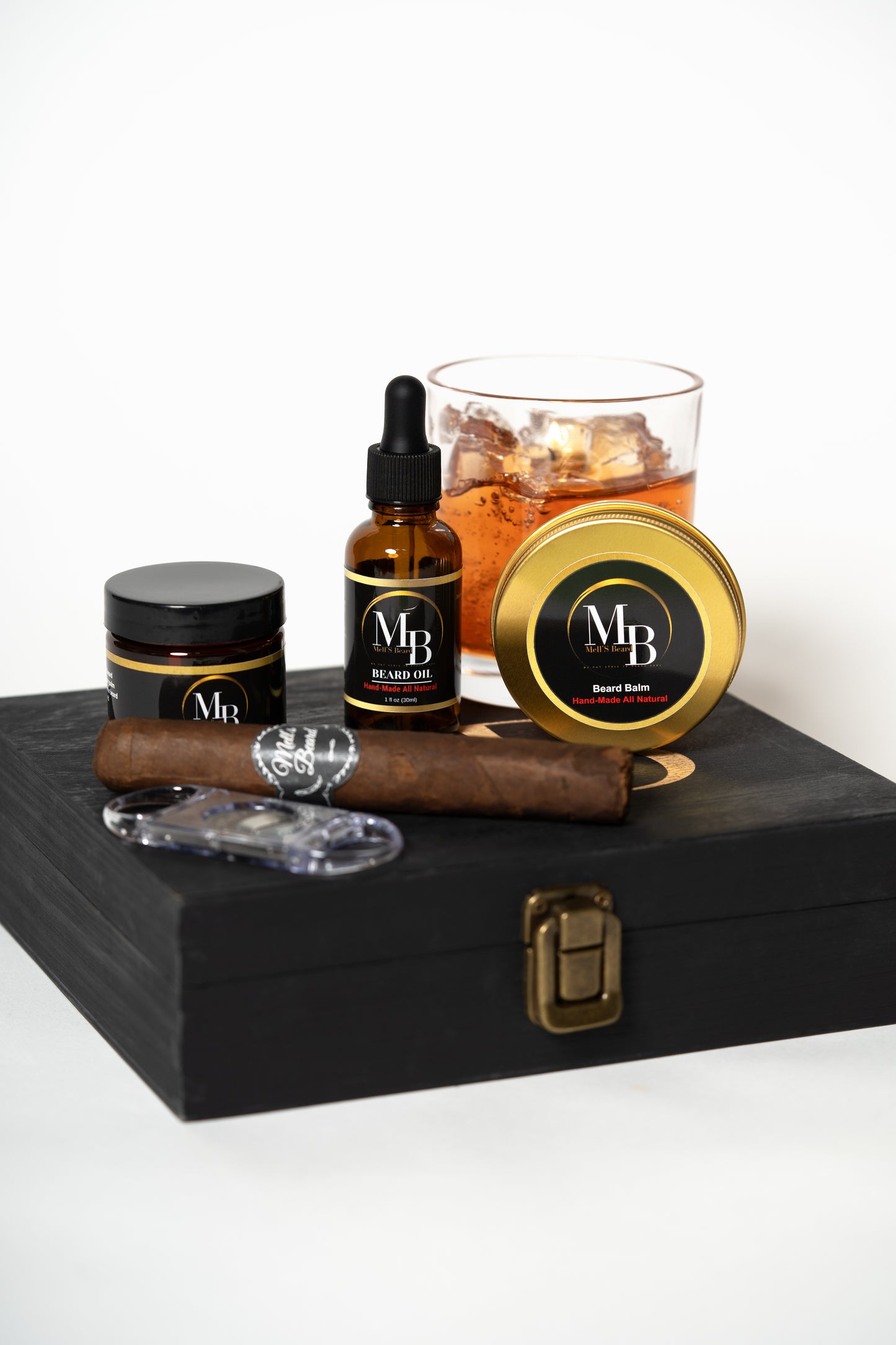 Mell's Beard Cigar Box