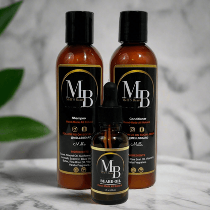 Shampoo + Conditioner Beard Oil - Mell's Beard 