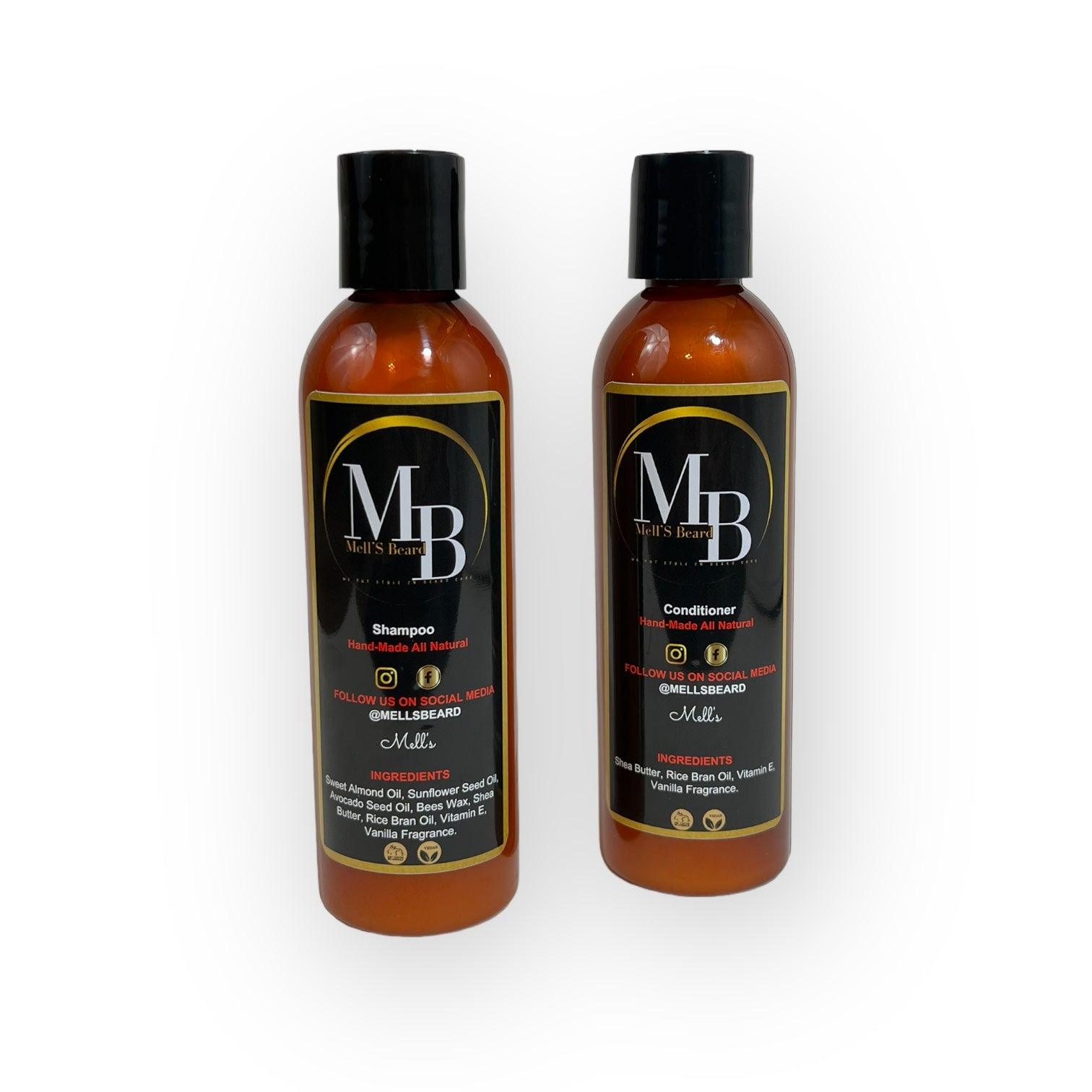 Shampoo + Conditioner - Mell's Beard 